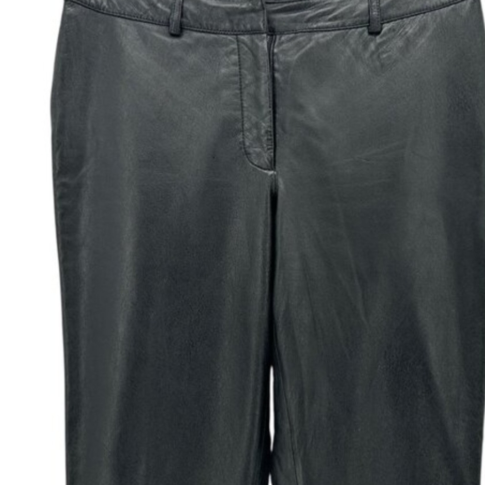 Vintage 111 State Genuine Leather Women's Pants Straight Leg - Picture 2 of 7